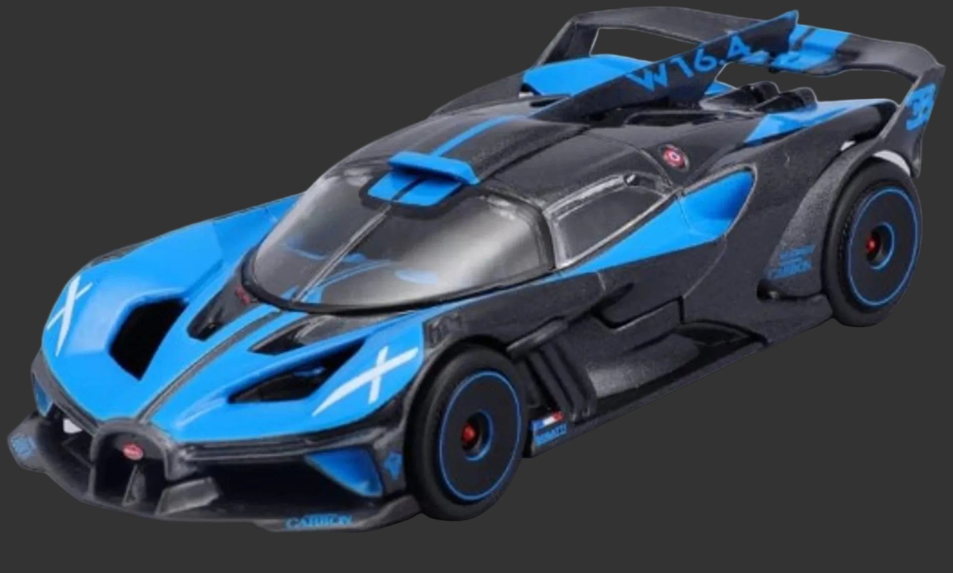 Bburago - Bugatti Bolide - Blue | 1:64 Scale Official Die - Cast Model - Scale Theory India