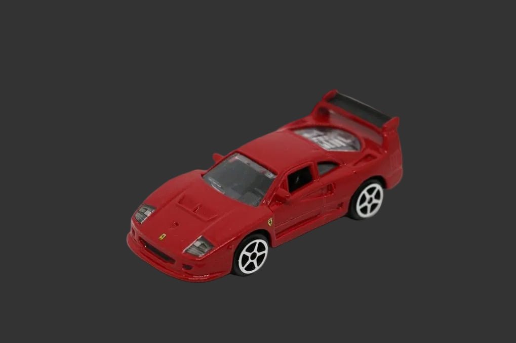 Bburago - Ferrari F40 Competizione - Red | 1:64 Scale Official Die - Cast Model - Scale Theory India