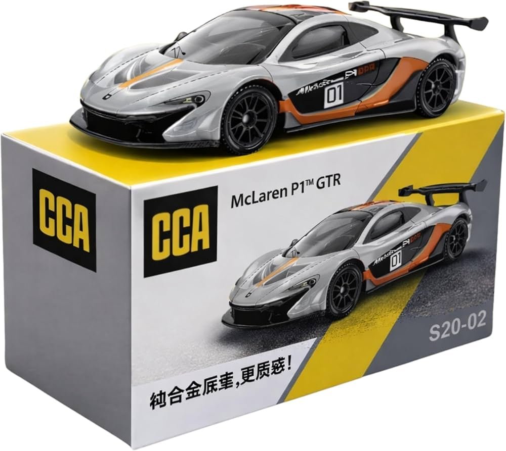CCA - Mclaren P1 GTR S20 - 01 Imported 1:64 Scale - Scale Theory India