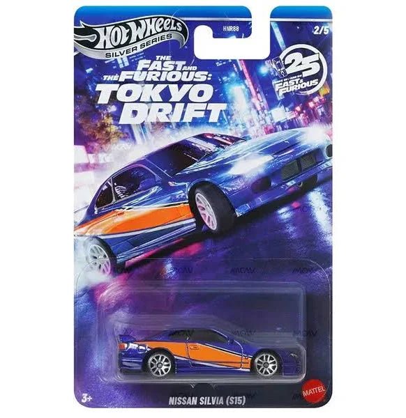 Hot Wheels - Fast & Furious Tokyo Drift Silver Series - Set Of 5 Cars - 2026 - Scale Theory India