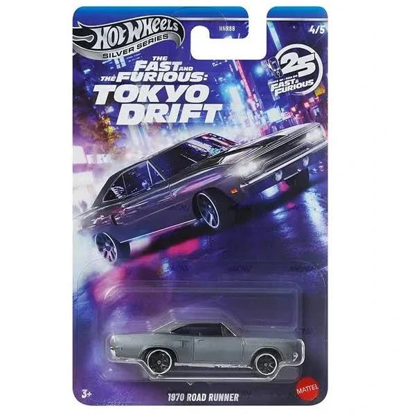 Hot Wheels - Fast & Furious Tokyo Drift Silver Series - Set Of 5 Cars - 2026 - Scale Theory India